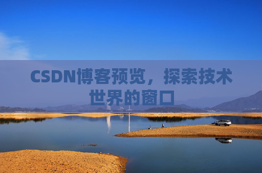 CSDN博客预览，探索技术世界的窗口